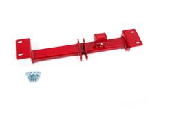 Torque Arm, Tunnel Mounted, Red Powdercoated, Chromoly Steel, Chevy, Pontiac, Kit