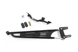 Torque Arm, Tunnel Mounted, Black Powdercoated, Chromoly Steel, Kit