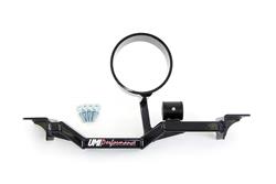 Torque Arm Mounts, Tunnel Brace, Driveshaft Loop, Steel, Black Powdercoated, Chevrolet, Pontiac, Each