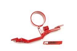 Torque Arm Mounts, Tunnel Brace, Driveshaft Loop, Steel, Red Powdercoated, Chevrolet, Pontiac, Each