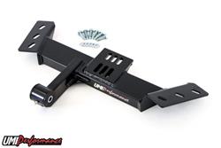 Transmission Crossmember, Tunnel Mounted, THM350, T-5, Black Powdercoated, Steel, Each