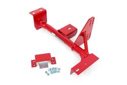Torque Arm Reloaction Kit, Red Powdercoated, Steel, Chevy, Pontiac, TH400, Kit