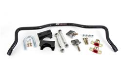 Sway Bar, Black, Steel, Rear, 1.25 in. Diameter, Chevy, Pontiac, Kit