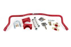 Sway Bar, Red, Steel, Rear, 1.25 in. Diameter, Chevy, Pontiac, Kit