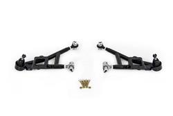 A-Arms, Front Lower, Tubular, Black Powdercoated, Steel, Pair