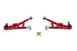 A-Arms, Front Lower, Tubular, Red Powdercoated, Steel, Pair