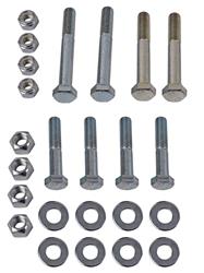 Control Arm Bolts, Upper/Lower, Lock Nuts, Kit