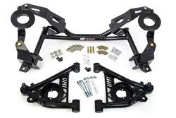 Tubular K-Member, Steel, Black Powdercoated, with Control Arms, Chevy, Kit