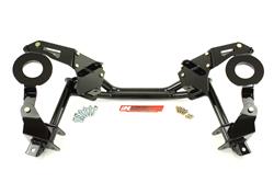 K-Member, Tubular, Steel, Black Powdercoated, Chevy, Pontiac, Kit