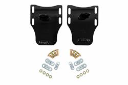 Motor Mounts, Plate, Bolt-In, Steel, Black Powdercoated, Chevrolet, V8, LSX, Kit