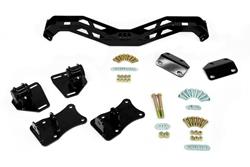 Motor Mount Swap Kit, Chevy LS Engine, T56 Transmission, Black, Chevy, Pontiac, Kit