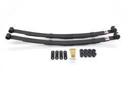 Lowering Spring, Rear, Black, 2 in. Drop, 175 lbs./in. Spring Rate, Rear Shackles, Chevrolet, Pontiac, Each