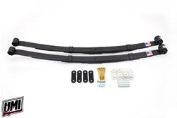 Lowering Spring, Rear, 2 in. Drop, 175 lbs./in. Spring Rate, Rear Shackles, Chevrolet, Pontiac, Pair