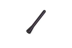 Antennas, Short Antennas, Stationary, AM/FM Radio Usage, Aluminum, Black, 3.500 in. Length, 6mm x 1.0 Thread Size, Chevrolet, Pontiac, Each