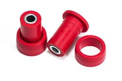 Differential Housing Mount Bushings, Red, Polyurethane, GM, Pair