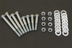 Control Arm Bolts, Upper and Lower, Lock Nuts, Kit