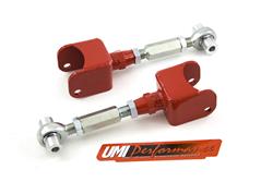 A-Arms, Rear Upper, Fully Adjustable, Black Powdercoated, Chromoly, Pair