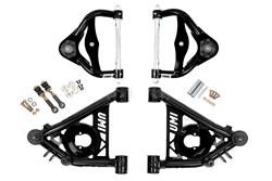 1982-2003 S-10/S-15 Tubular Front Upper & Lower A-Arm Kit-Black