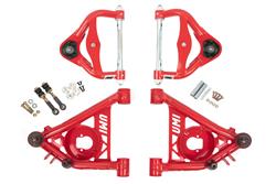 Control Arms, Tubular, Ball Joints, Steel, Red, Front, Chevy, GMC, Kit