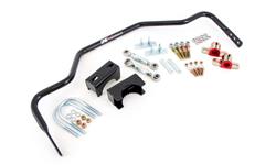 Sway Bar, Pro-Tour, Rear, Black Powdercoated, 1 in. Diameter, Buick, Chevy, Oldsmobile, Pontiac, Kit
