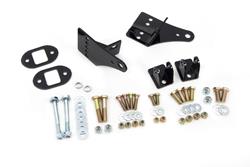 Shock Mounts, Rear, Lower, Steel, Black, Buick, Chevrolet, Oldsmobile, Pontiac, Kit