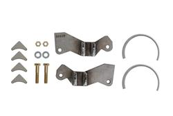 Coilover Mounts, Front, Steel, Black, Buick, Chevy, Oldsmobile, Pontiac, Kit