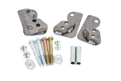 Control Arm Relocation Bracket, Steel, Buick, Chevy, Pontiac, Rear Lower, Kit