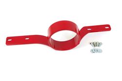 Driveshaft Safety Loop, Bolt-On, Red Powdercoated, Steel, Buick, Chevy, Pontiac, Passenger Car, Each