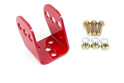 Control Arm Mount, Rear Upper, Red Powdercoated, Steel, Each