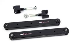 Control Arms, Tubular/Boxed, Rear, Upper, Steel, Black Powdercoated, Chevy, Buick, Oldsmobile, Pontiac, Kit