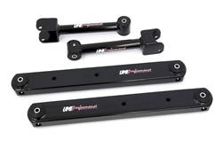 Control Arms, Tubular/Boxed, Rear, Upper/Lower, Steel, Black Powdercoated, Chevy, Buick, Oldsmobile, PontiacKit