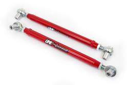 1964-1972 GM A-Body Adjustable Lower Control arms, Off Set Bushings, Chromoly-Red