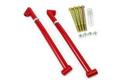 Control Arm Mount Braces, Bolt-On, Steel, Red Powdercoated, Buick, Chevy, Oldsmobile, Pontiac, Pair