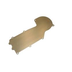 Heater Delete Panel, Aluminum, Natural, Chevy, Buick, Oldsmobile, Pontiac, Each