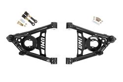 Control Arms, Tubular, Steel, Black, Front Lower, Buick, Chevy, Oldsmobile, Pontiac, Pair