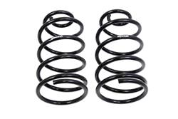 Lowering Springs, Rear, Coil Type, 2.00 in. Lowered Range, Black Powdercoated, Buick, Chevrolet, Oldsmobile, Pontiac, Pair