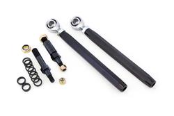 Bump Steer Kit, Adjustable, Aluminum Tube, Black Anodized, Spacers, Tie Rod Ends, Chevrolet, Pontiac, Buick, Oldsmobile, Kit