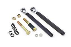 Bump Steer Kit, Heavy Duty Race, Aluminum Tube, Black Anodized, Spacers, Tie Rod Ends, Chevrolet, Pontiac, Buick, Oldsmobile, Kit