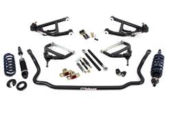 Suspension Package, Lowering, Coil Over, Shock/Struts, Sway Bars, Control Arms, Black, Buick, Chevrolet, Oldsmobile, Pontiac, Kit
