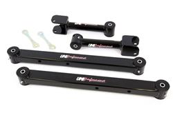 Control Arms, Rear, Non-Adjustable, Tubular/Boxed, Steel, Black, Buick, Chevy, GMC, Oldsmobile, Pontiac, Kit