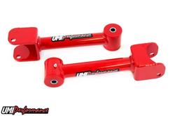 Control Arms, Rear Upper, Non-Adjustable, Tubular, Steel, Red, Buick, Chevy, GMC, Oldsmobile, Pontiac, Pair
