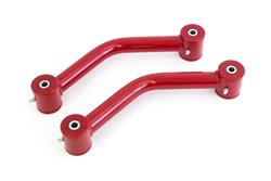 Control Arms, Rear Upper, Tubular, Red Powdercoated, Steel, Pair