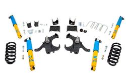 Lowering Kit, Spindles, Coils Springs, Flip Kit, Shocks, 4.5 in. Front, 6 in. Rear, Chevy, GMC, Kit