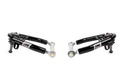 Control Arms, Front Upper A-Arms, Tubular, Steel, Black Powdercoated, Delrin® Bushings, Chevy, GMC, Pair