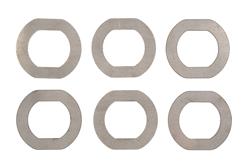 Body Mount Hardware, Body Mount Washers, Steel, Natural, Front Core Support, Front Cab Mount, Rear Cab Mount, Set of 6