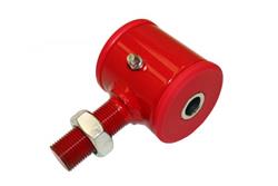 Panhard Bar Replacement Components, Bushing End, Adjustable, 3/4 in.-16 RH, Male Thread, 0.560 in. Bore, Steel, Polyurethane, Red, Ford, Each