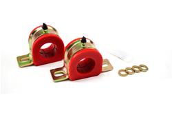 Bushings, Sway Bar, Bracket, Polyurethane, Red, 1.375 in./35mm Diameter, Kit