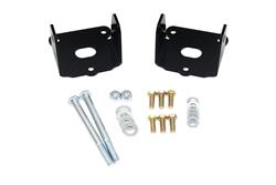 Motor Mounts, Block Mount, Bolt-In, Steel, Black Powdercoated, Chevy, Pontiac, Small Block, Pair