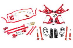 1967 GM A-Body Handling Package, 2" Lowering- Stage 3.5-Red