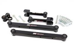Control Arms, Rear, Tubular/Boxed, Steel, Black Powdercoated, Buick, Chevy, GMC, Oldsmobile, Pontiac, Kit